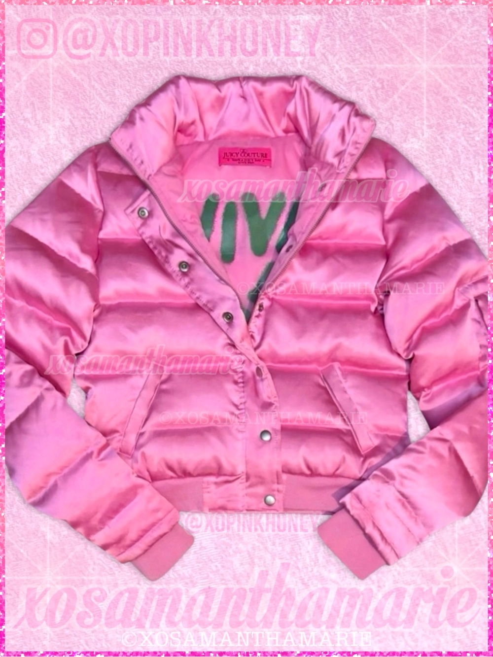 Juicy Couture Rare Vintage “Regina George” Puffer Jacket